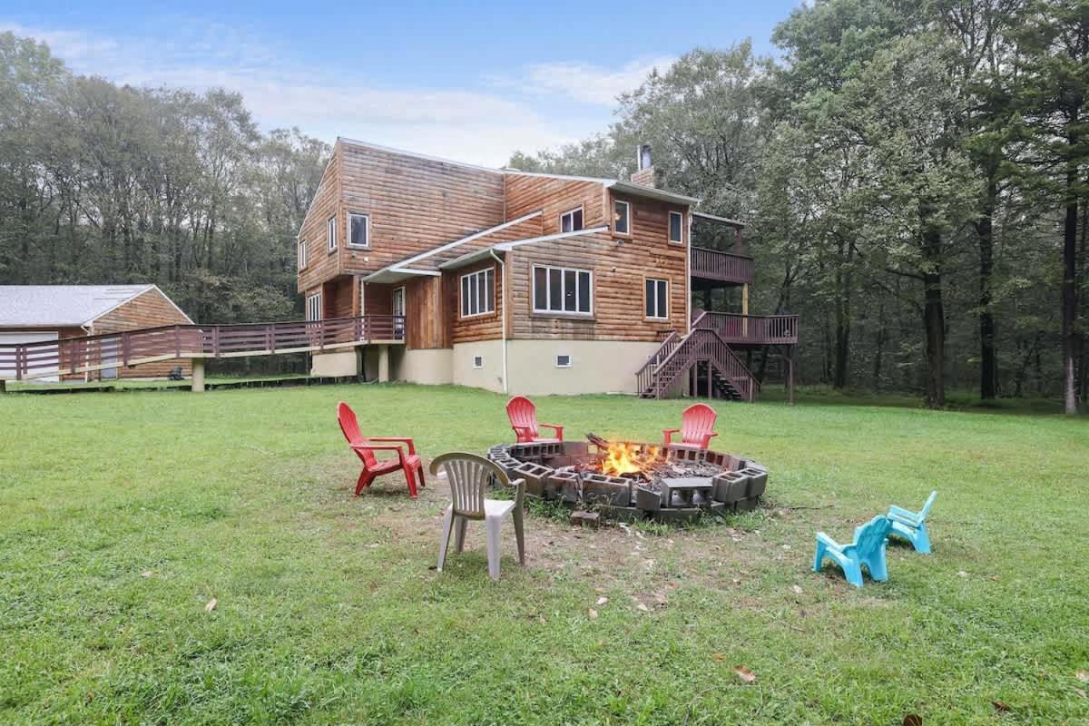 Relax In Blakeslee - Spacious 5Br Home With Bbq Eksteriør billede